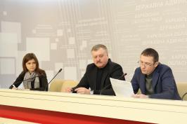 Пресс-конференция на тему ликвидации последствий непогоды на Харьковщине