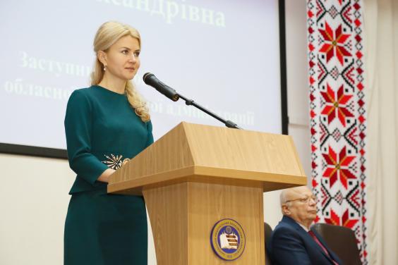 Юлія Світлична взяла участьу відкртті "Першого регіонального форуму можливостей"