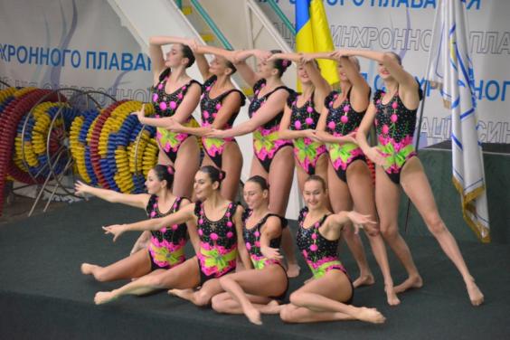 Харківська команда виграла Кубок України з синхронного плавання