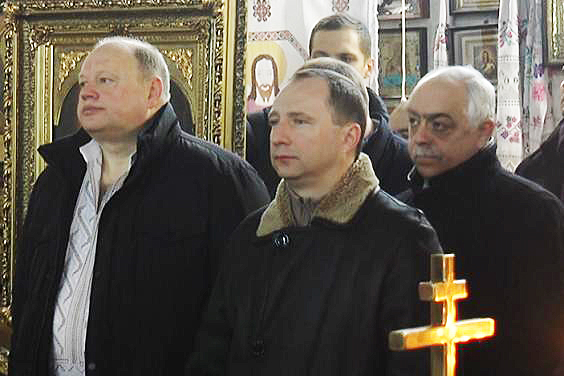 Ігор Райнін взяв участь у Різдвяній літургії в храмі Святого Іоанна Богослова