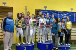 Юні шпажисти Харківщини – призери чемпіонату України