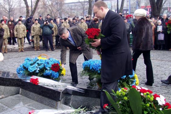 У Харкові вшанували пам'ять воїнів-інтернаціоналістів, загиблих у військових конфліктах