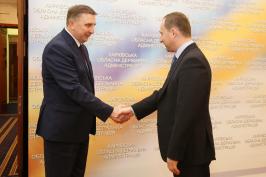 Ігор Райнін зустрівся з новим Генеральним консулом Республіки Польща в Харкові