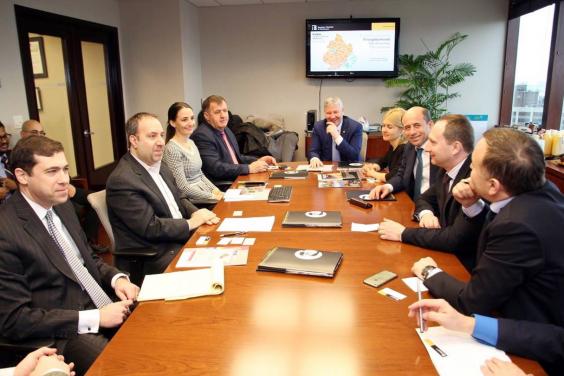 Ігор Райнін провів переговори з президентом Бруклінської торгової палати