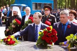У День пам'яті та примирення Ігор Райнін взяв участь в урочисто-траурній церемонії на Меморіалі Слави