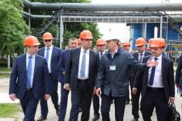 Володимир Гройсман відвідав Шебелинський газопереробний завод
