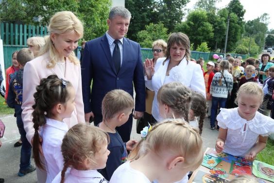 Юлія Світлична взяла участь у святкуванні Дня захисту дітей в Краснокутському районі