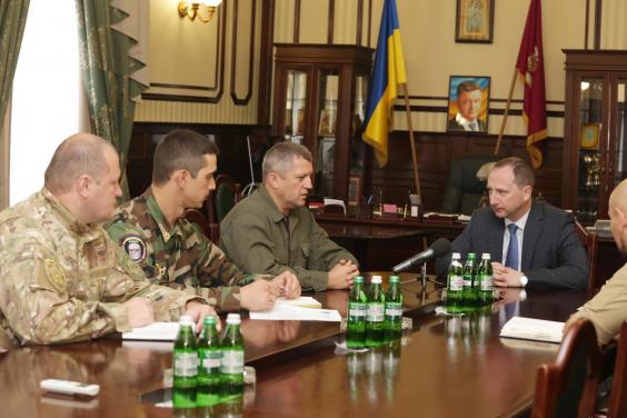 Ветерани АТО подякували Ігорю Райніну за допомогу і співробітництво