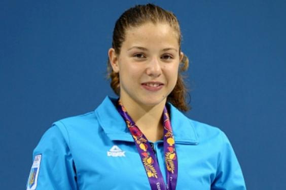 Марина Колесникова - срібна призерка юніорського Євро з плавання
