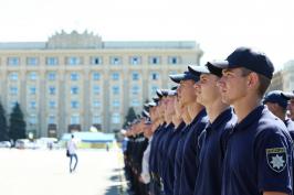 4 серпня голова ХОДА прийняв парад Національної поліції в Харкові.
