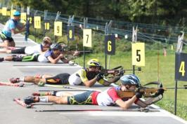 Юні біатлоністи здобули медалі літнього чемпіонату України