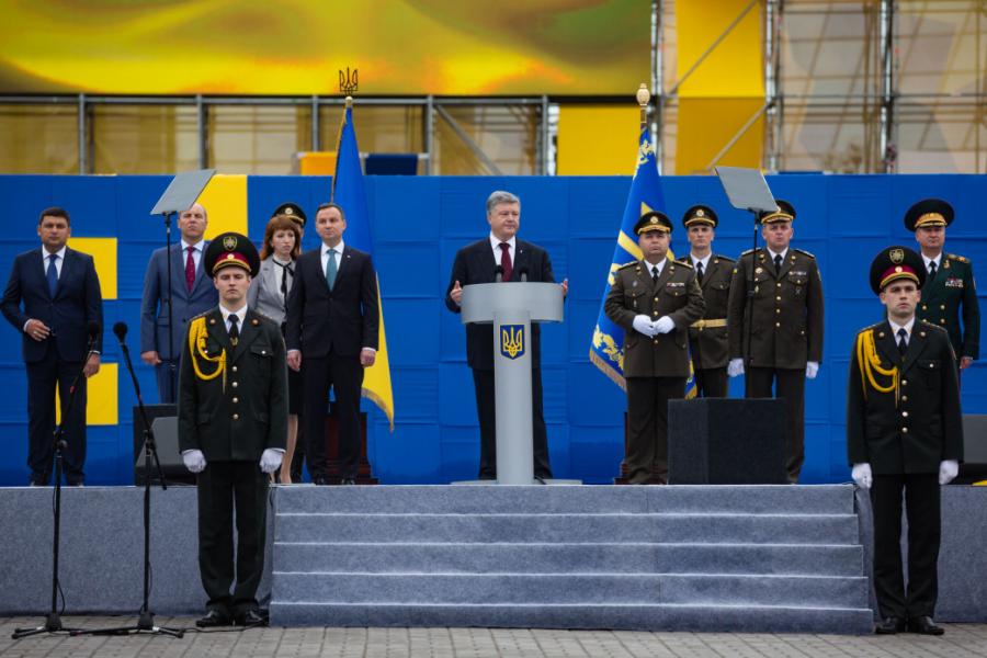 Ми святкуємо 25-річчя Незалежності, проте нам незрівнянно більше. Президент