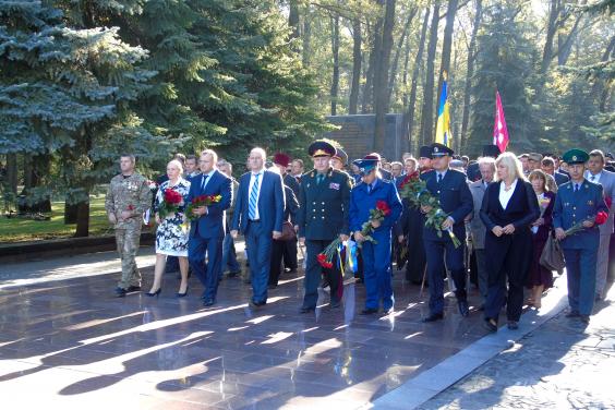 У Харкові вшанували пам'ять загиблих під час визволення області від німецько-фашистських загарбників