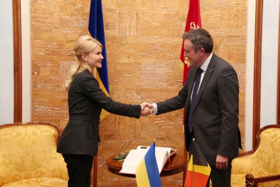 Юлія Світлична провела зустріч з послом Королівства Бельгія в Україні