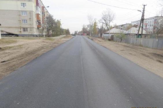 Отремонтирован наиболее разрушенный участок дороги Безлюдовка - Хорошево