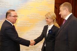 Юлія Світлична провела зустріч з послом Республіки Узбекистан в Україні