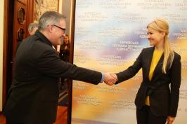Зустріч Юлії Світличної з Директором Британської Ради в Україні Саймоном Вільямсом