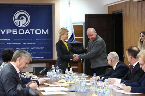 Юлія Світлична провела особистий прийом громадян на заводі «Турбоатом»
