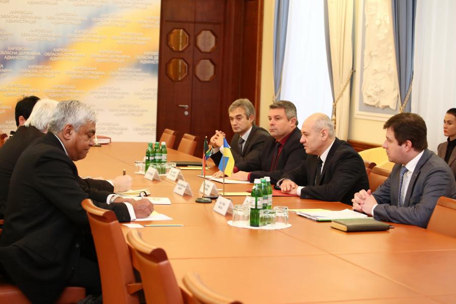 Встреча Марка Беккера с Чрезвычайным и Полномочным Послом ЮАР в Украине Кристиааном Бассоном