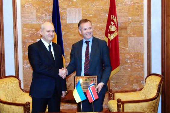 Марк Беккер провів зустріч із Послом Королівства Норвегія в Україні
