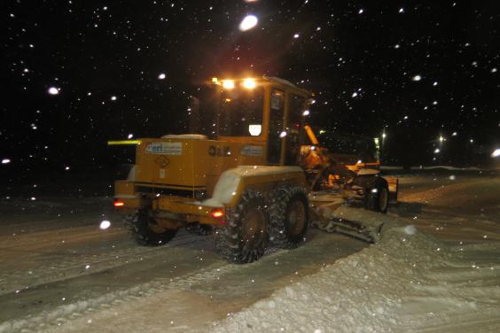За добу було розчищено від снігу 3750 км автомобільних доріг Харківщини