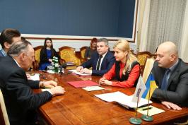 Юлія Світлична провела зустріч з керівником Спеціальної моніторингової місії ОБСЄ в Харкові