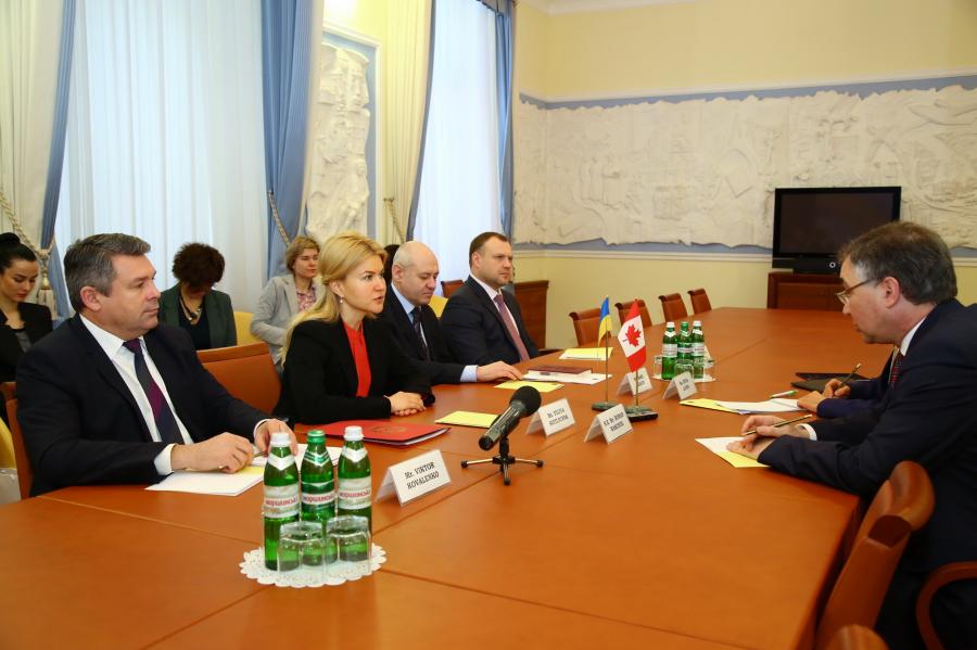 Зустріч голови ХОДА та Надзвичайного і Повноважного Посла Канади в Україні