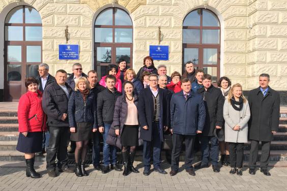 Представители объединенных громад Харьковщины изучили опыт коллег в Хмельницкой области