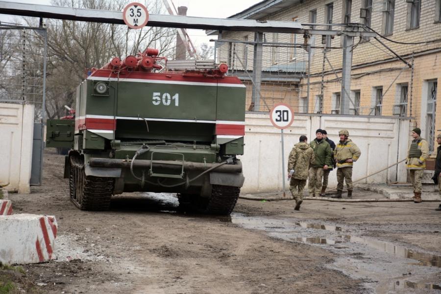 26 березня планується повністю ліквідувати два останні осередки тління на військових складах у Балаклії