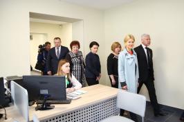 Юлія Світлична відвідала центри соціальних послуг, що працюватимуть у форматі «Прозорий офіс»