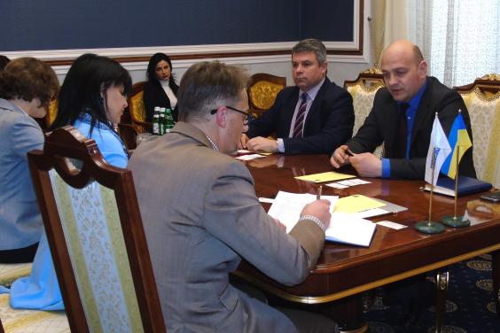 Олександр Скакун провів зустріч з делегацією ОБСЄ