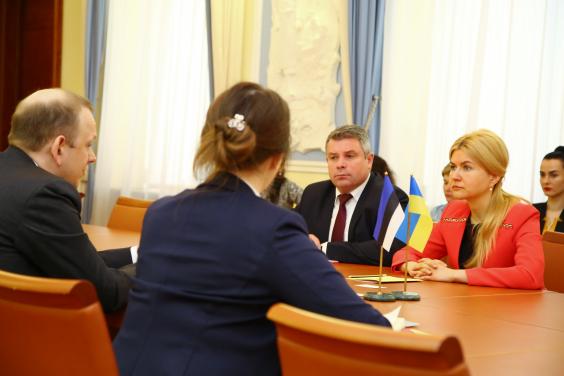 Глава ХОДА провела зустріч з Надзвичайним і Повноважним Послом Естонії в Україні
