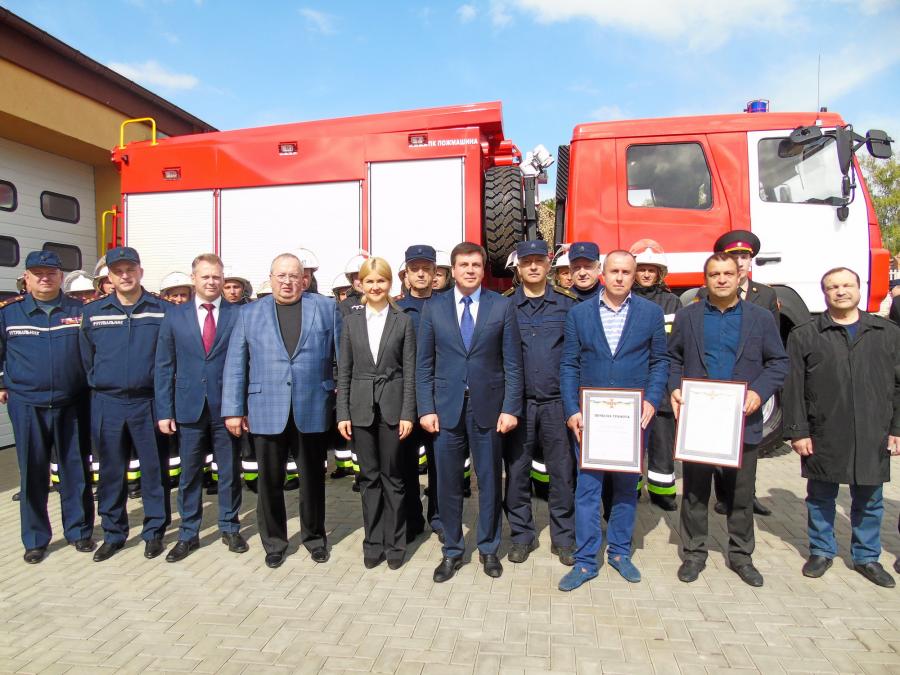 У Будах відкрили новий пожежно-рятувальний пост