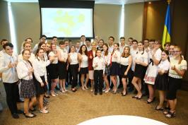 22 июня глава ХОГА пообщалась с победителями и участниками Всеукраинских ученических олимпиад