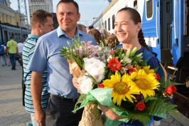 У Харкові урочисто зустріли переможців та призерів Х Всесвітніх ігор