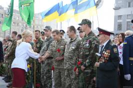 Юлія Світлична взяла участь в урочистостях з нагоди Дня Незалежності України