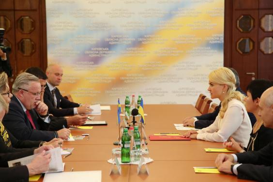 Юлія Світлична провела зустріч зі шведською Парламентською делегацією ОБСЄ