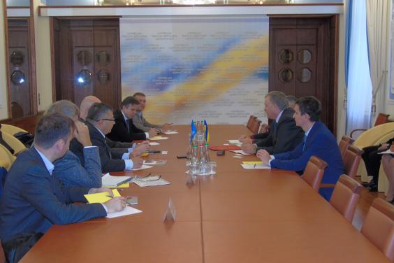 Евгений Шахненко провел встречу с делегацией ПРООН в Украине