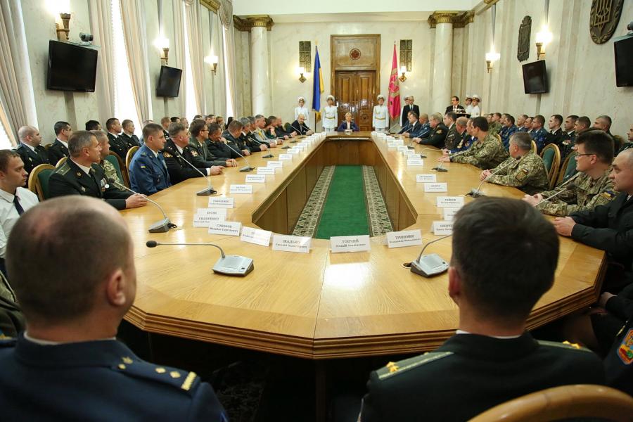 12 жовтня голова ХОДА зустрілася з військовослужбовцями Харківщини