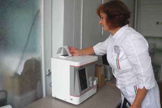 Обласна дитяча інфекційна лікарня отримала нове діагностичне обладнання