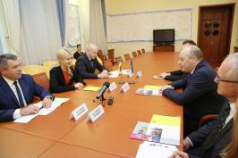 Юлия Светличная провела встречу с председателем Консультативной миссии ЕС в Украине Кястутисом Лансчискасом