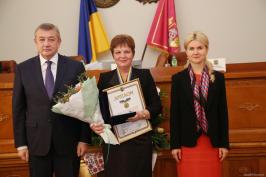 Юлія Світлична привітала почесних громадян Харківської області