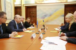 Юлія Світлична провела зустріч з головою Консультативної місії ЄС в Україні Кястутисом Лансчіскасом