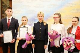 Голова ХОДА привітала переможців мовно-літературного конкурсу імені Шевченка