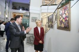 Открытие выставки Константина Савченко