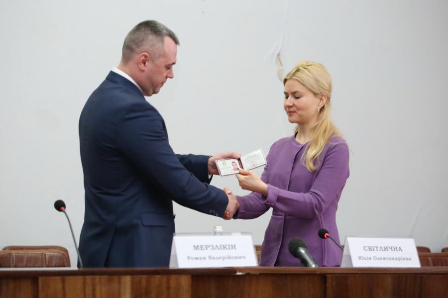Руководитель области встретилась с хозяйственным активом района, представила нового председателя РГА Романа Мерзликина