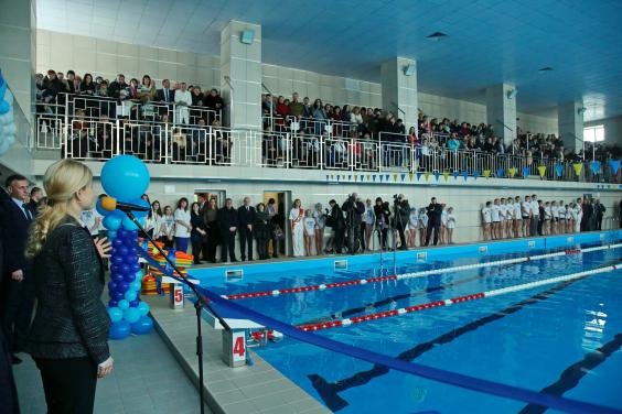 У Лозівській ДЮСШ відкрили реконструйований басейн на 500 квадратних метрів
