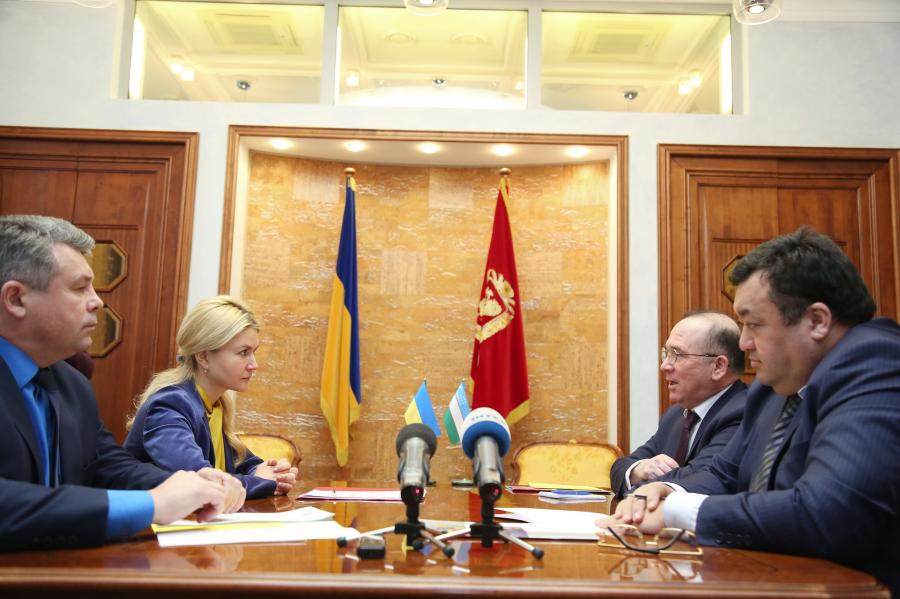 Голова ХОДА Юлія Світлична провела зустріч з делегацією Республіки Узбекистан