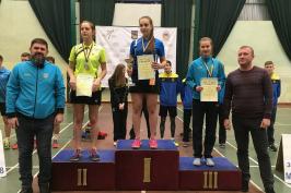 Юні бадмінтоністи впевнено перемогли на чемпіонаті України Юні бадмінтоністи впевнено перемогли на чемпіонаті України