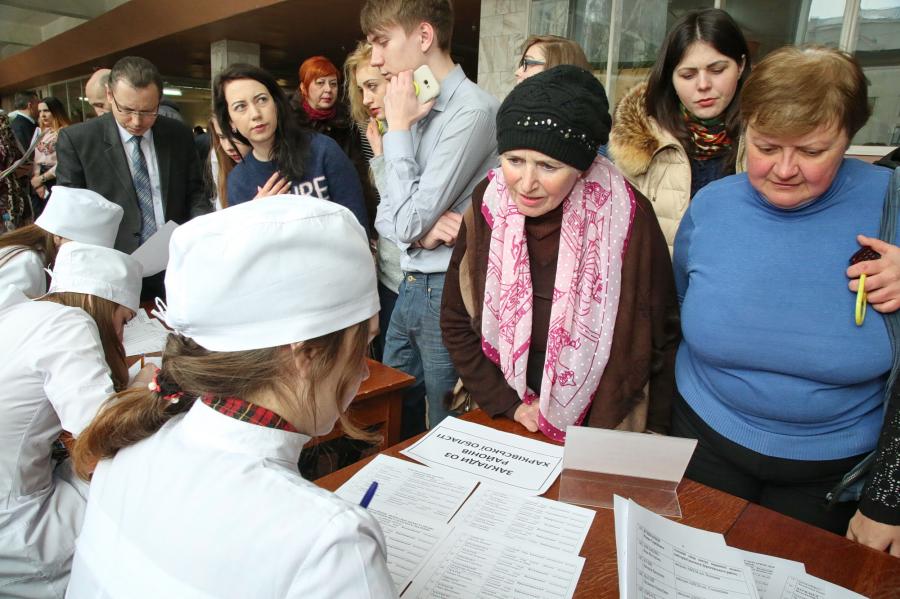 97% пацієнтів у районах області позитивно висловилися щодо підписання декларацій із сімейними лікарями 97% пацієнтів у районах області позитивно висловилися щодо підписання декларацій із сімейними лікарями